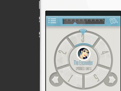 Non-merci. Rejected interface. interface ios iphone mobile ui wheel