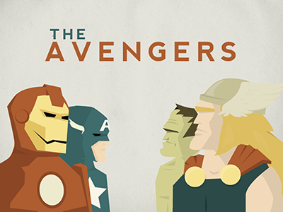 The Avengers avengers captain america thor deck hulk ironman pitch slide