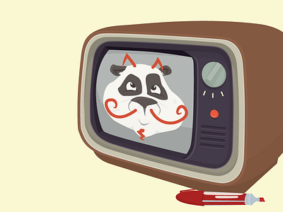 Video Markup marker panda sharpie tv video