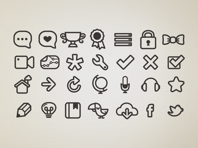 Glyphs (& a parrot)