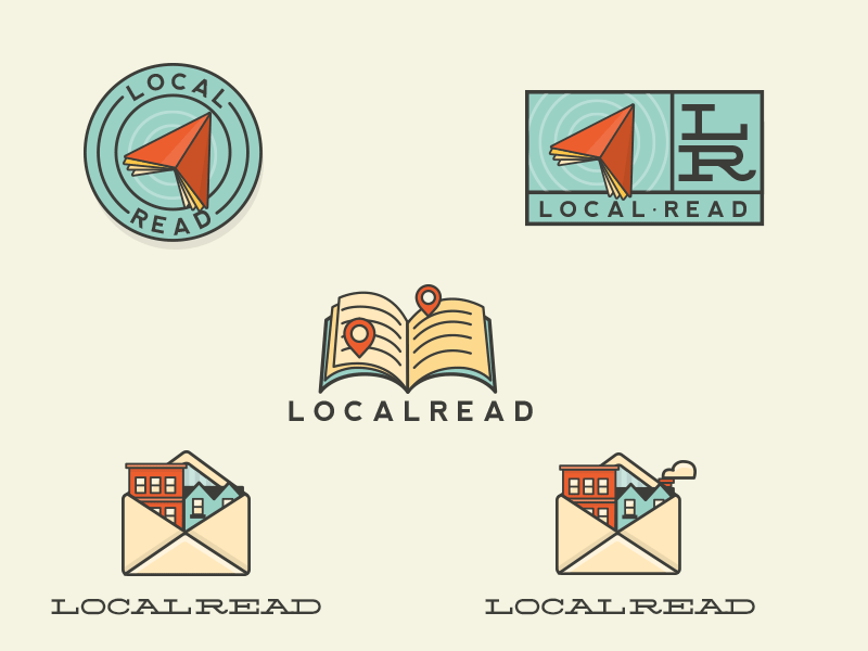 {GIF} LocalRead (I can't pick one!) arrow badge book envelope gif house local location logo read