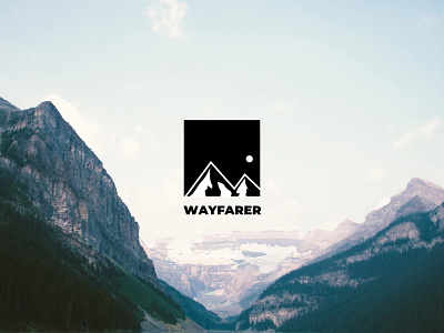 Wayfarer Logo brand brand identity branding design logo ui ux