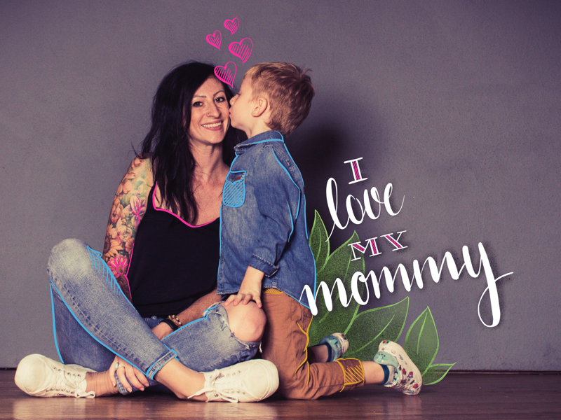 I love my mommy linz austria procreate ipadpro drawing typography letter lettering