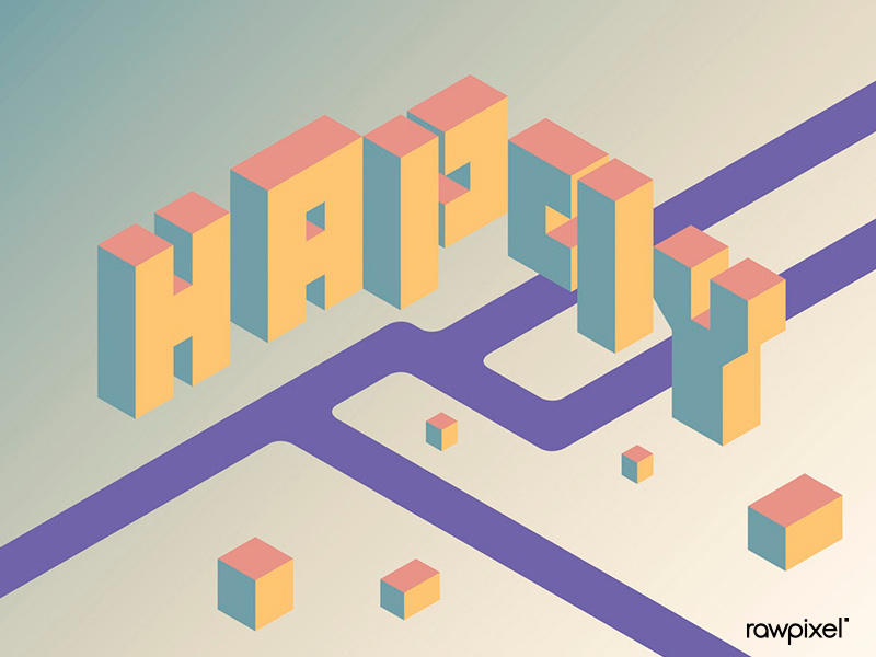 yellow isometric alphabet happy word vector by te for word for yellow
