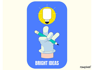 Bright ideas badge design vector design icon vector