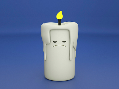 candle 3d animation characterdesign cinema4d design diseño graphicdesign ilustración octanerender otoy photoshop zbrush