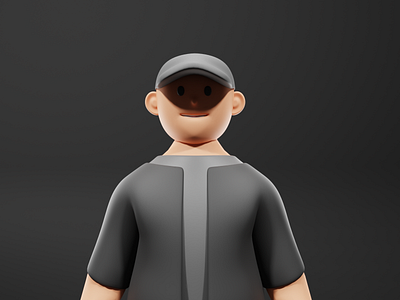 Man 3d character 3d 3d animation 3d art 3d character design 3d icon 3d ilustration 3d modeling blender blender3d characterdesign