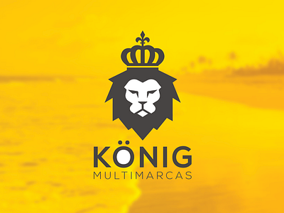 König Multimarcas branding design illustration logo vector