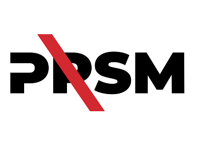 PRSM branding design flat graphic design illustration logo typography vector