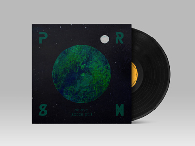 PRSM - airlove album cover branding cover design graphic design illustration music