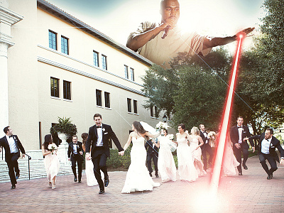 Wedding Crashing Kanye edit kanye photoshop