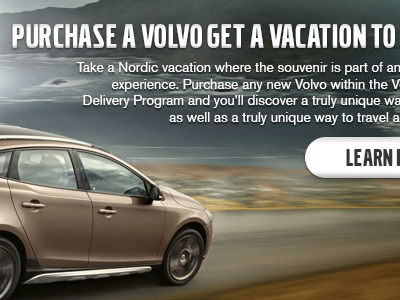 Volvo Overseas Delivery graphic volvo