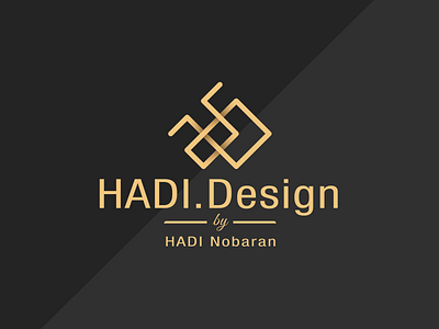 LOGO for HADI Design architect brand identity brandname design illustration logo logodesign sign typography vector
