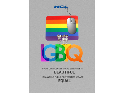 LGBTQ Poster and Social Post Banner Design