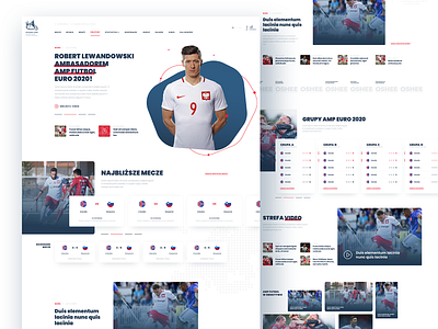 AMP Euro 2020 amp amputee app branding eaff football layout soccer sport ui webdesign