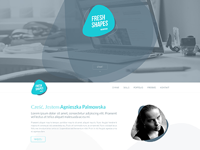 FreshShapes - My new portfolio