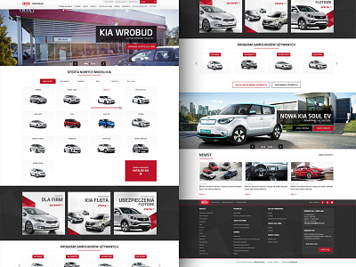 Kia Wrobud auto car kia motors poland project rode template