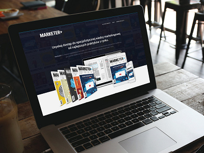 Marketer+ Prenumerata - landing page