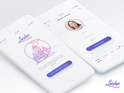 London Academy - App Design