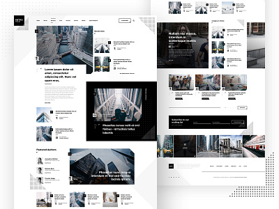 Metropolis - WordPress Theme blog layout magazine newspaper template theme ui web webdesign wordpress