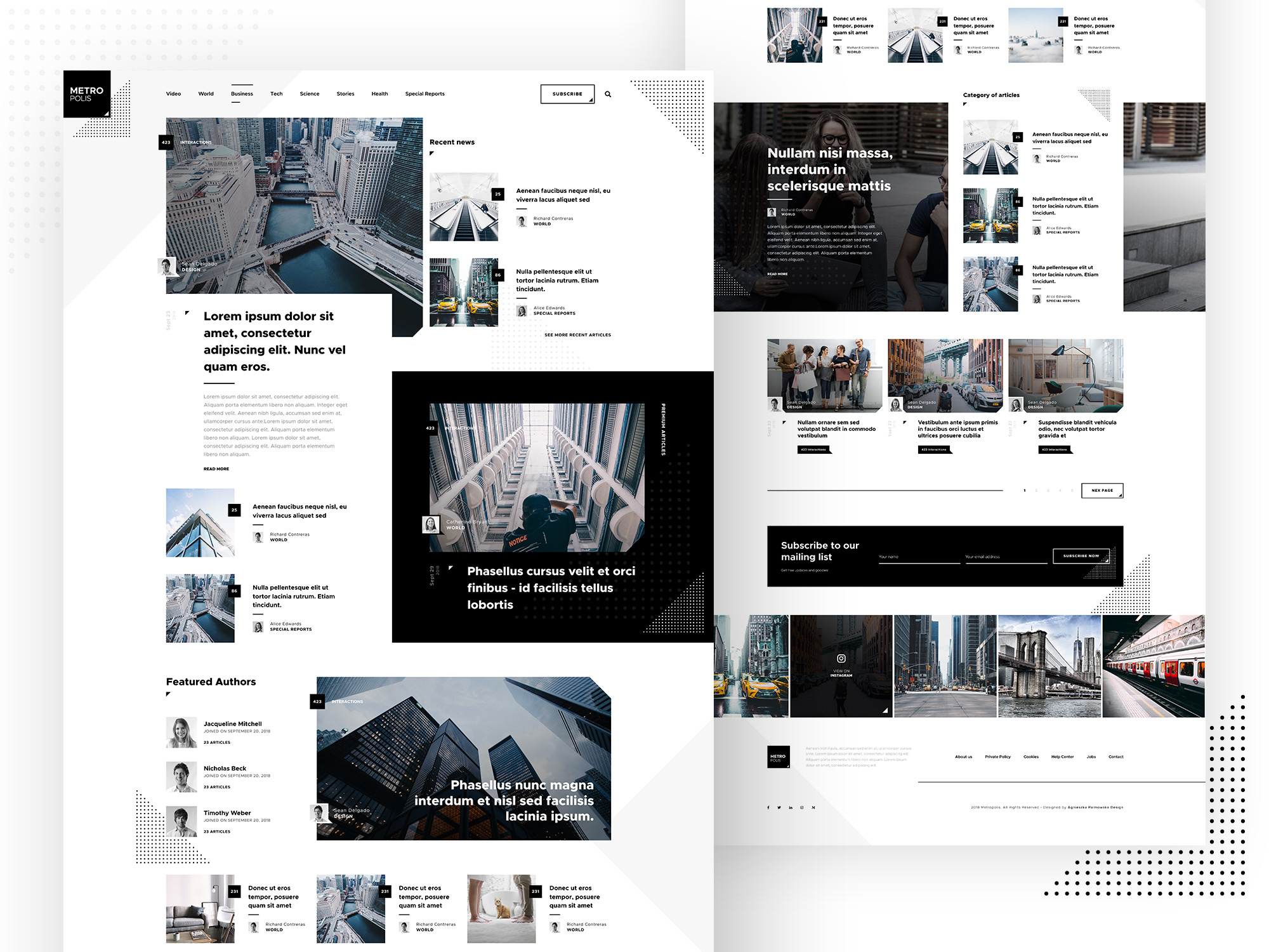 Dribbb Dribbble - metropolis_dribbb.jpg by Agnieszka Palmowska