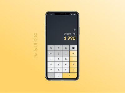 DailyUI 004 - Calculator calculator calculator design daily ui daily ui 004 figmadesign lato