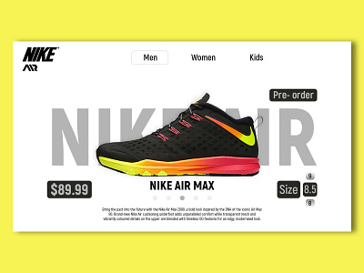 Nike | Website Ui