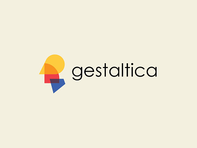 Logo for a gestalt therapist branding coloured cool design gestalt graphic design illustration logo logotype modern psychotherapy