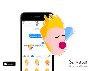 Salvatar Stickers Promo