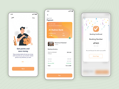 Location Booking App app booking confirmation design dribbble best shot flat illustration ios minimal mobile onboarding payment ui ux vector