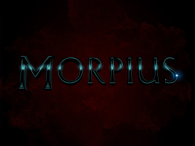 MORBIUS | Text Effect- Photoshop Template 3d 3d text design fanart film logo marvel mockup morbius movie photoshop psd sci fi template text effect vampire