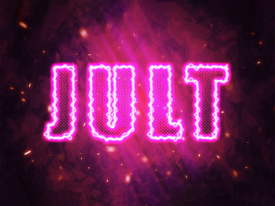 JOLT | Text Effect- Photoshop Template 3d 3d text design fanart film jolt logo mockup photoshop psd template text effect
