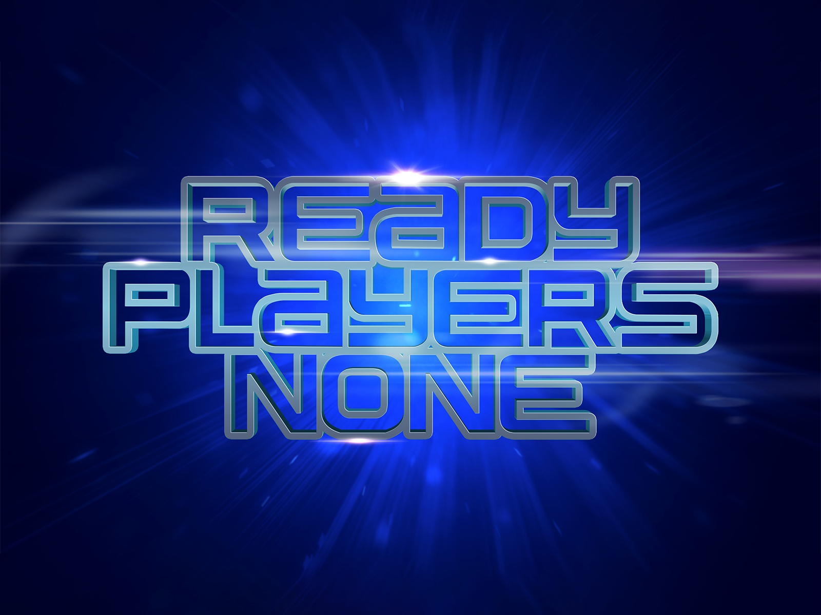 READY PLAYER ONE | Text Effect - Photoshop Template by Sahin Düzgün on