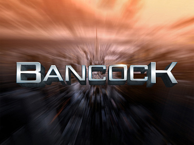 HANCOCK | Text Effect - Photoshop Template 3d 3d text design download file film hancock logo mockup movie photoshop psd sci fi superhero template text effect