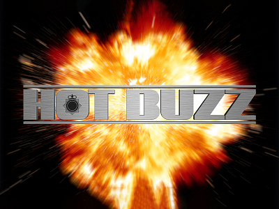 HOT FUZZ | Text Effect - Photoshop Template 3d 3d text design download file film hot fuzz logo mockup movie photoshop psd template text effect