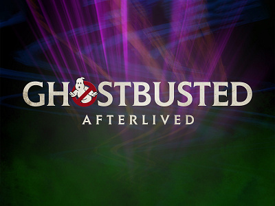 GHOSTBUSTERS AFTERLIFE | Text Effect - Photoshop Template 3d 3d text design download file film ghostbusters logo mockup movie photoshop psd sci fi template