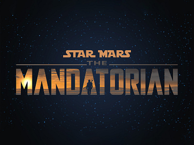 THE MANDALORIAN | Text Effect - Photoshop Template 3d 3d text design download file logo mockup photoshop psd star wars template the mandalorian tv