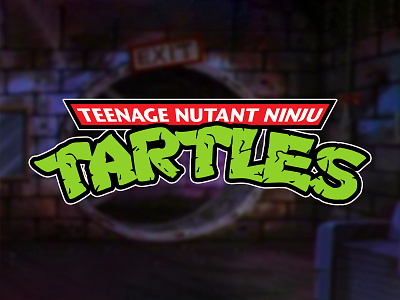 TMNT | Text Effect - Photoshop Template 3d 3d text 90s animation cartoon design download file logo mockup nostalgia photoshop psd template tmnt turtles