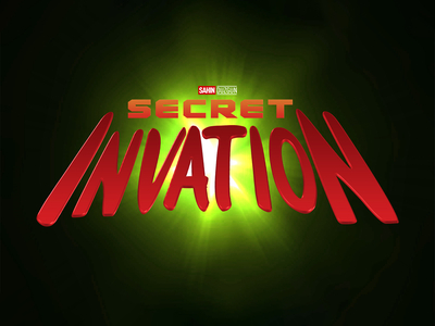 MARVEL STUDIOS' Secret Invasion, Poster Effect Design In Photoshop