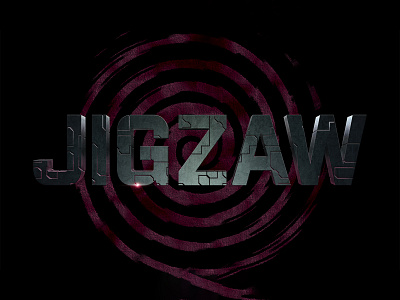 JIGSAW | Text Effect - Photoshop Template