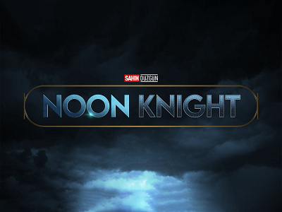 MOON KNIGHT | Text Effect - Photoshop Template 3d 3d text design disney plus download file logo marvel mcu mockup moon knight photoshop psd template tv tv series