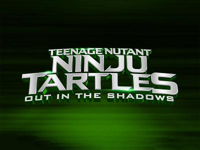 TMNT | Text Effect - Photoshop Template