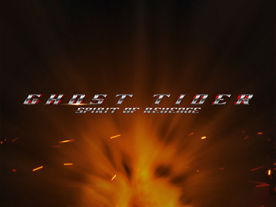 GHOST RIDER 2 | Text Effect - Photoshop Template