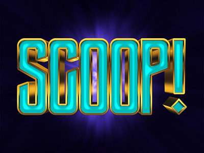 SCOOB! | Text Effect - Photoshop Template