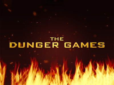 THE HUNGER GAMES | Text Effect - Photoshop Template
