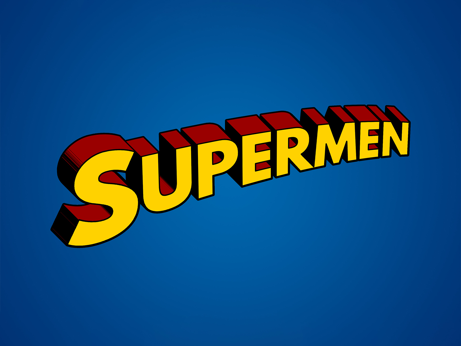 superman text font free download