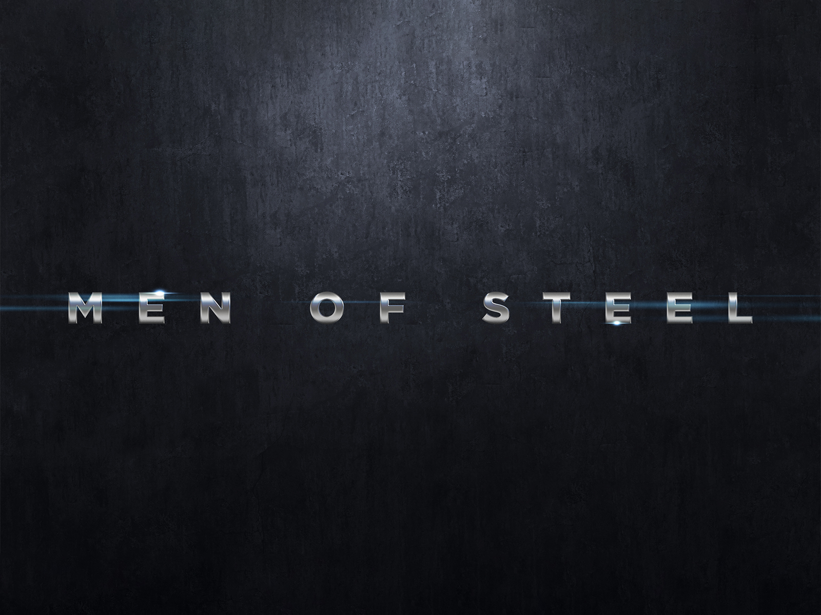 MAN OF STEEL | Text Effect - Photoshop Template by Sahin Düzgün on Dribbble