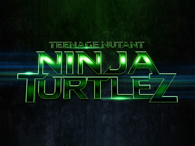 TMNT | Text Effect - Photoshop Template 3d 3d text cartoon cineamtic design download file film live action logo mockup movie ninja photoshop psd sci fi template tmnt turtles