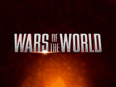 WAR OF THE WORLDS | Text Effect - Photoshop Template 3d 3d text aliens cinematic design download file film invasion logo mockup movie photoshop psd sci fi steven spielberg template tom cruise war of the worlds