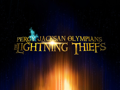 PERCY JACKSON AND THE OLYMPIANS | Text Effect - Photoshop Temp